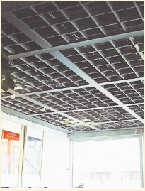 鋁格柵天花板範例